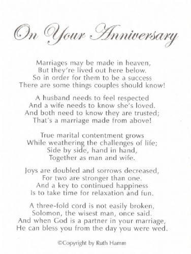 On Your Anniversary