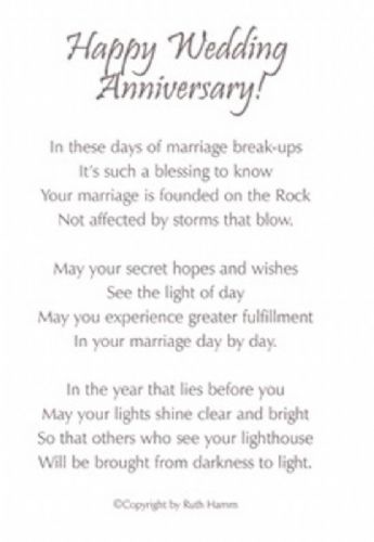 Happy Wedding Anniversary