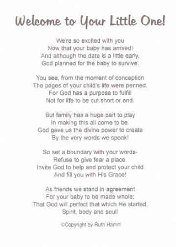 Welcome to Your Little One