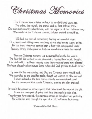 Christmas Memories