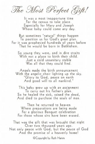 The Most Perfect Gift!