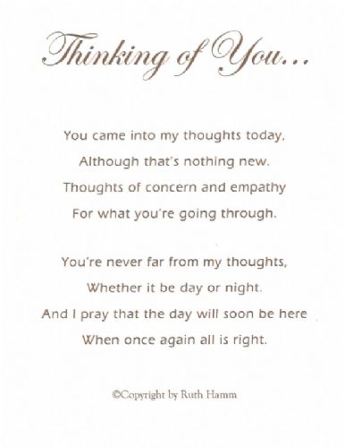 Thinking of You