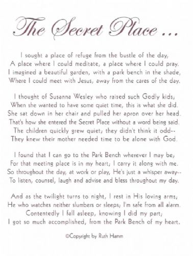 The Secret Place