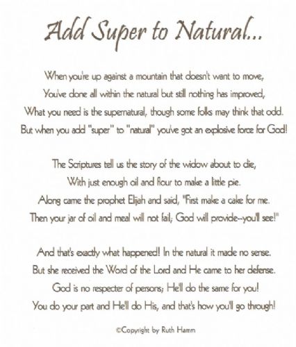 Add Super to Natural