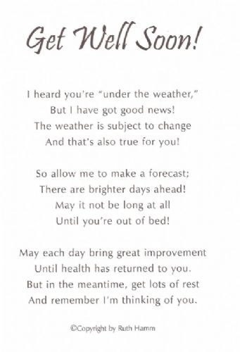 Get Well Soon!