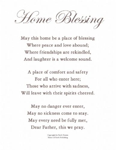 Home Blessing