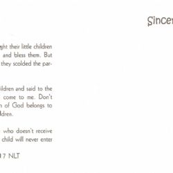 When a Little One Passes Away...